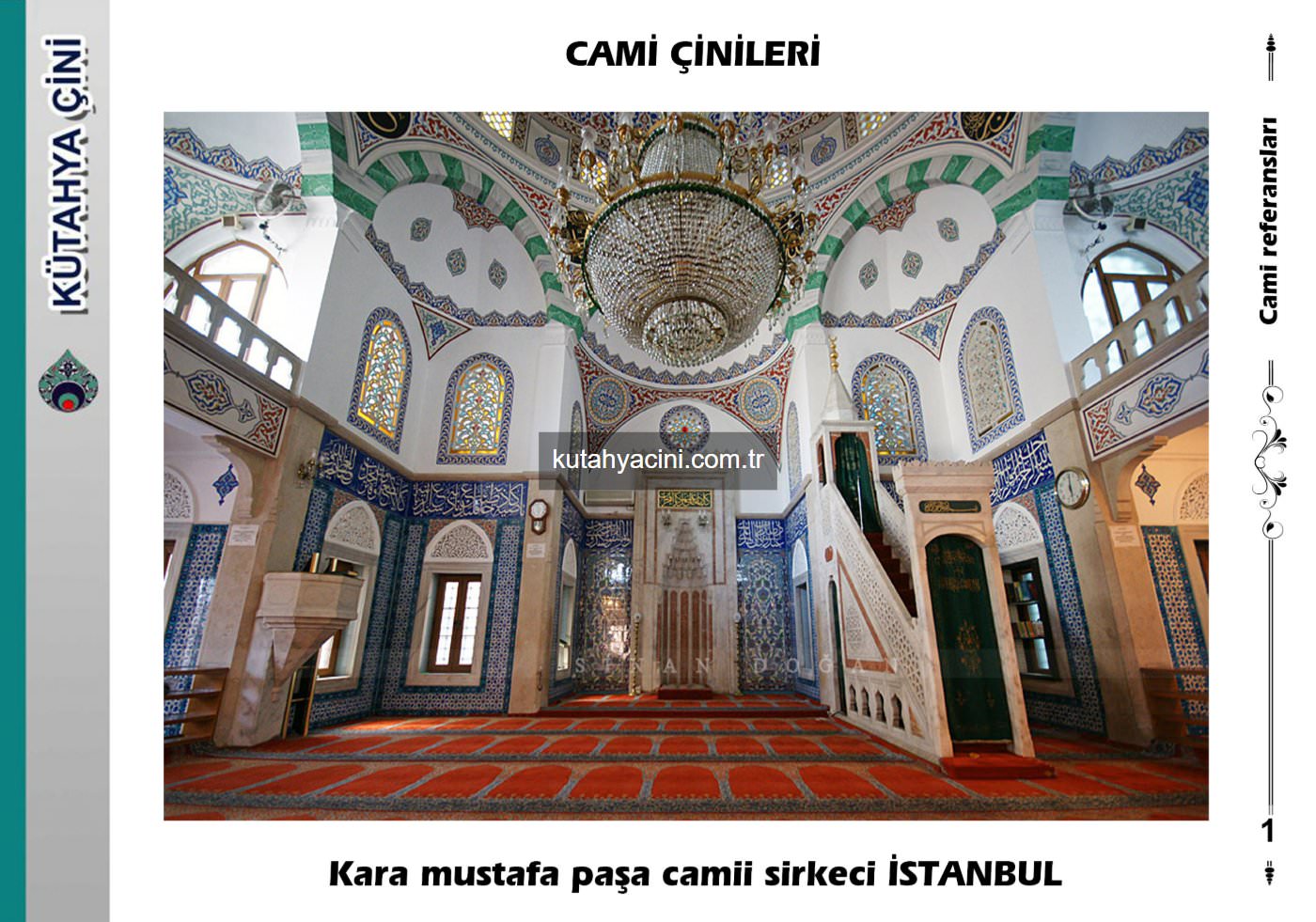 Kara Mustafa Paşa Camii Sirkeci İstanbul